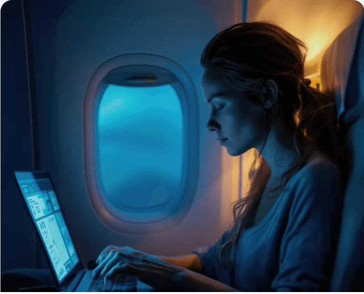 Traveler using an intelligent booking experience